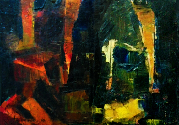 Abstracto<br>1962<br>28 x 46cm