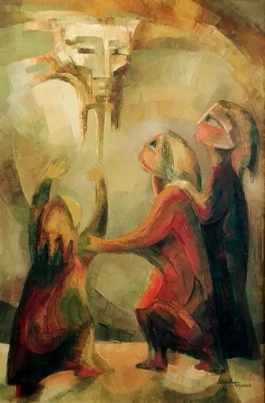 Mistica, Premio Salón Isidoro Steimberg, 1978, 90 x 60cm