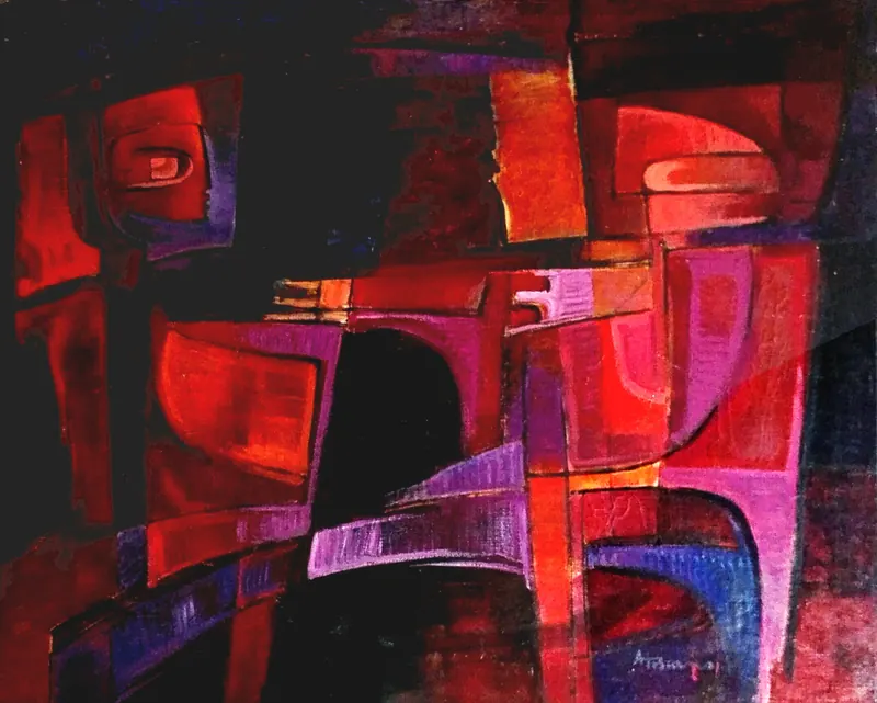 Diálogo, 1972, 80 x 100cm