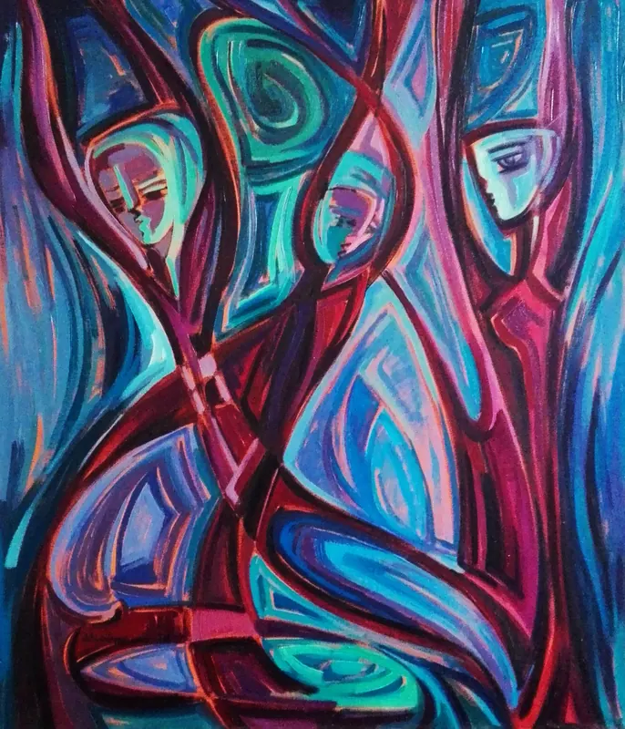 Sílfides, 70 x 50cm