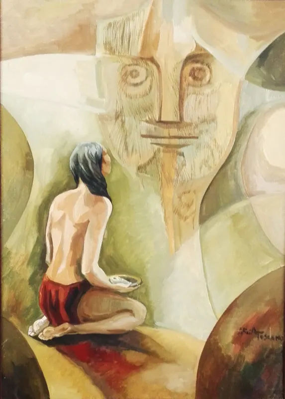 Tributo, 1984, 70 x 50cm