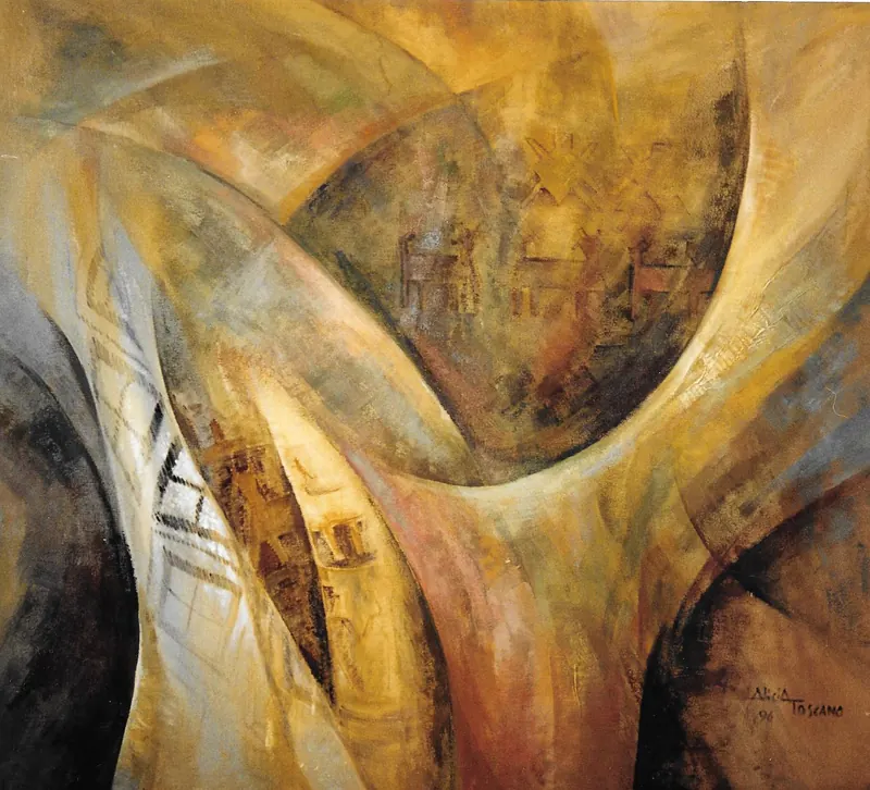 Subyacente, 90 x 100cm