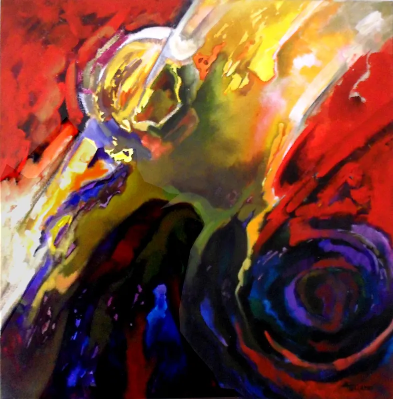 Gestación - 90 x 90cm