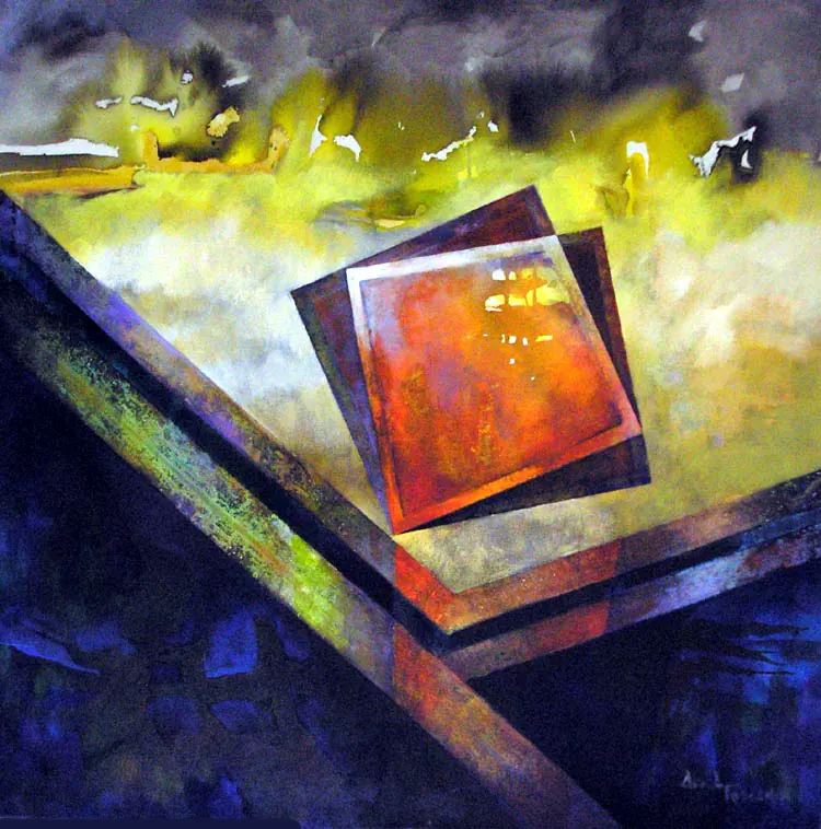 Amanecer - 90 x 90cm.