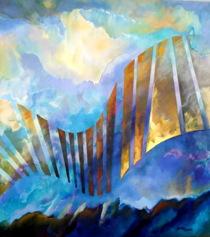 Alma de bandoneón, 120 x 95cm