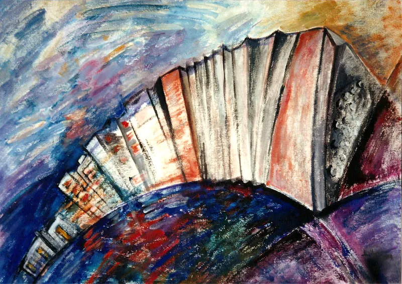 Ciudad Tango, 50 x 65cm